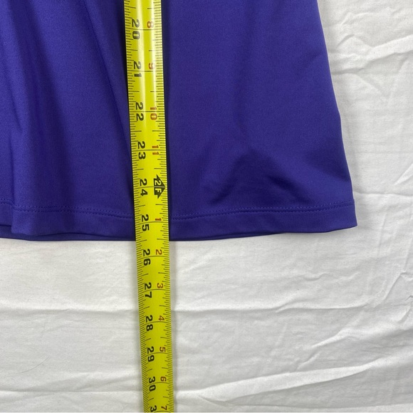 Tommy Bahama Women's Sleeveless Golf Top Blue with White Collar Size XL - Picture 6 of 7